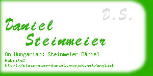 daniel steinmeier business card